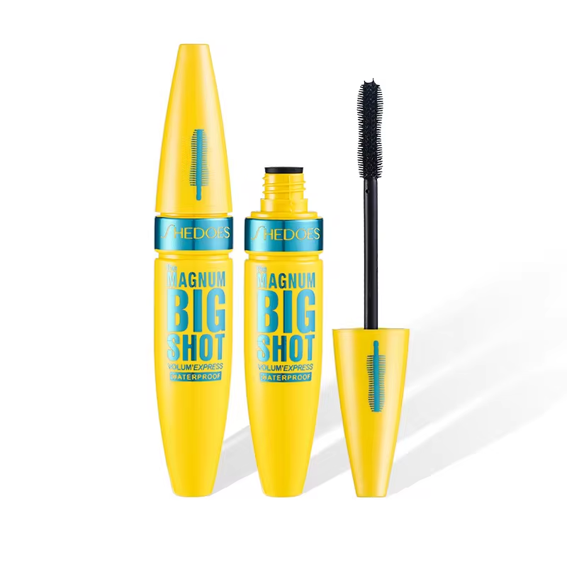 Black Thick Lengthening Mascara Waterproof Sweatproof Cream Formula Long Lasting Lash Defining Sett 3