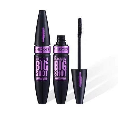 Black Thick Lengthening Mascara Waterproof Sweatproof Cream Formula Long Lasting Lash Defining Sett 5