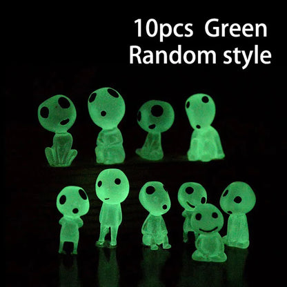 10Piece Miniature Luminous Landscape Decorations Princess Shape Home Decor For Garden Yard  Indoor  3