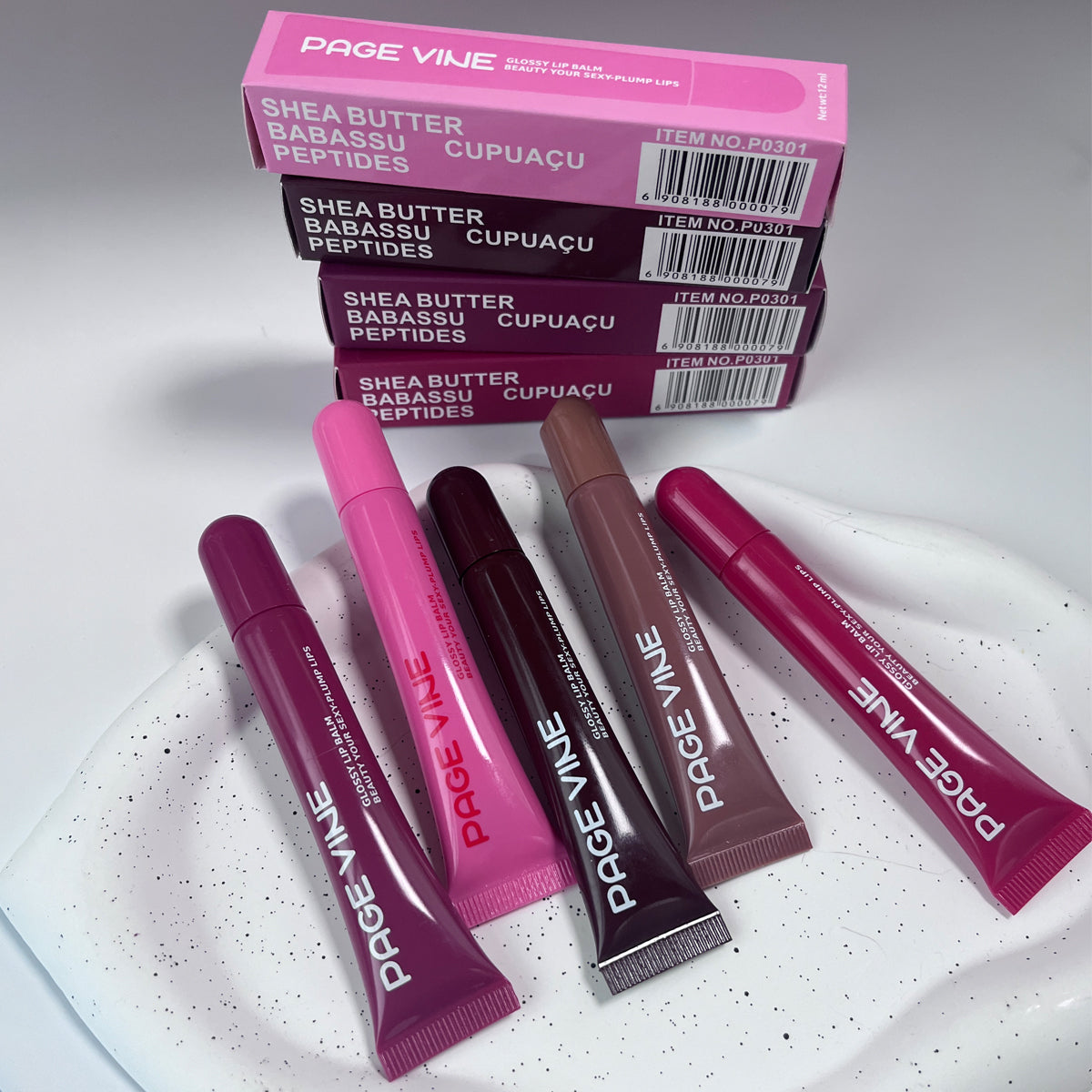 Moisturizing Phone Case Lip Gloss Moisturizer, Lipstick Toast Concentrated Raspberry Jelly, Transparent Lip Gloss Care