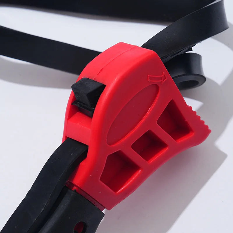 Belt Wrench & Oil Filter Puller, Adjustable Strap Spanner, Chain Wrench, Strap Opener & Disassembly Tool for Mechanics