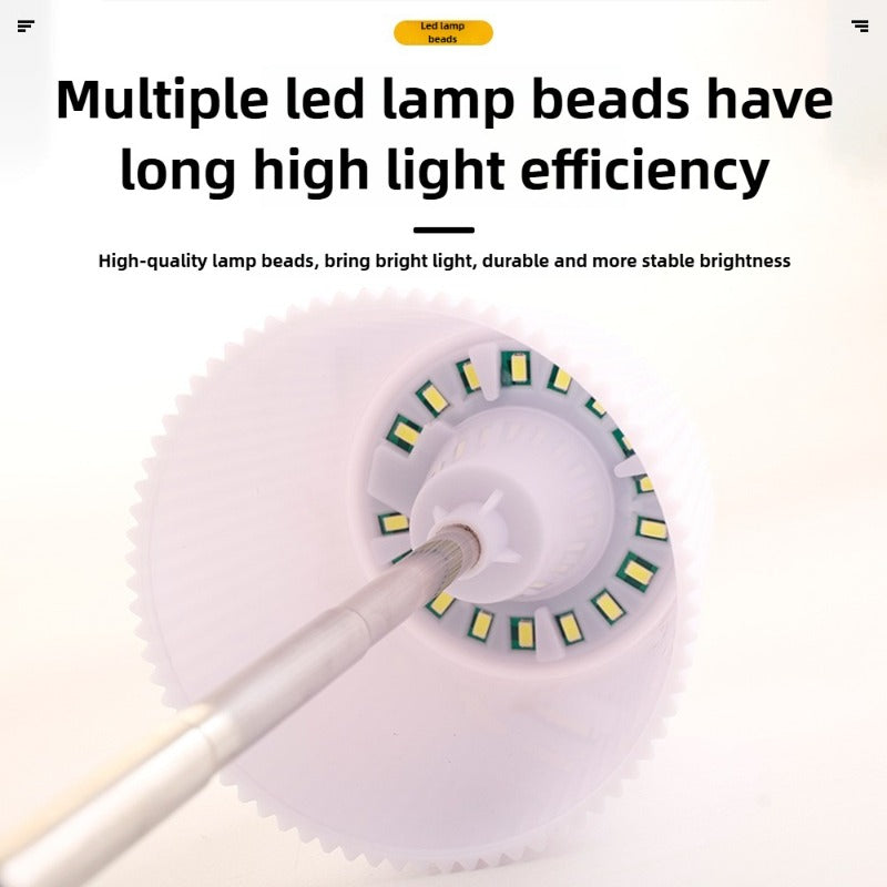 Folding Mini Solar Table Lamp For Outdoor Home Lighting Rechargeable Balcony Lamp Patio And Desktop 3