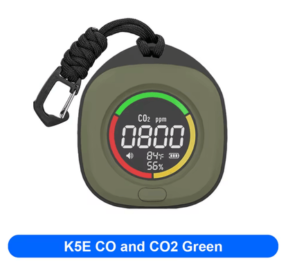SafeAir 4in1 CO And CO2 Portable Detector Travel Alarm 2