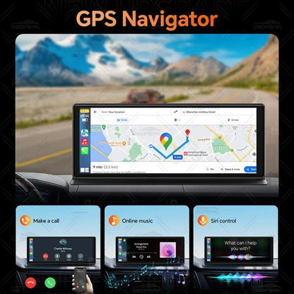 K8 Pro Touchscreen Car Dash Cam 5K With CarPlay Android Auto GPS And WiFi 3