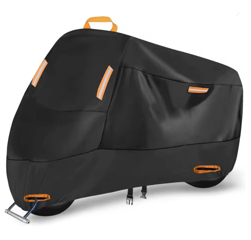 AllWeather 210D Universal Motorcycle Cover Waterproof UV Protection 2