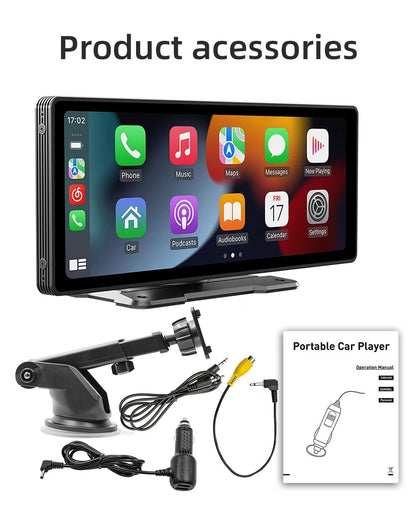 1026 Inch Wireless CarPlay Android Auto Screen With Backup Camera And DVR Video Player 5