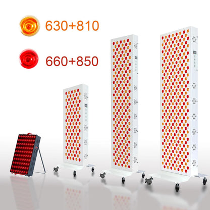 Dual Chip Red Light Therapy Panel with Near Infrared for Face and Body Wellness