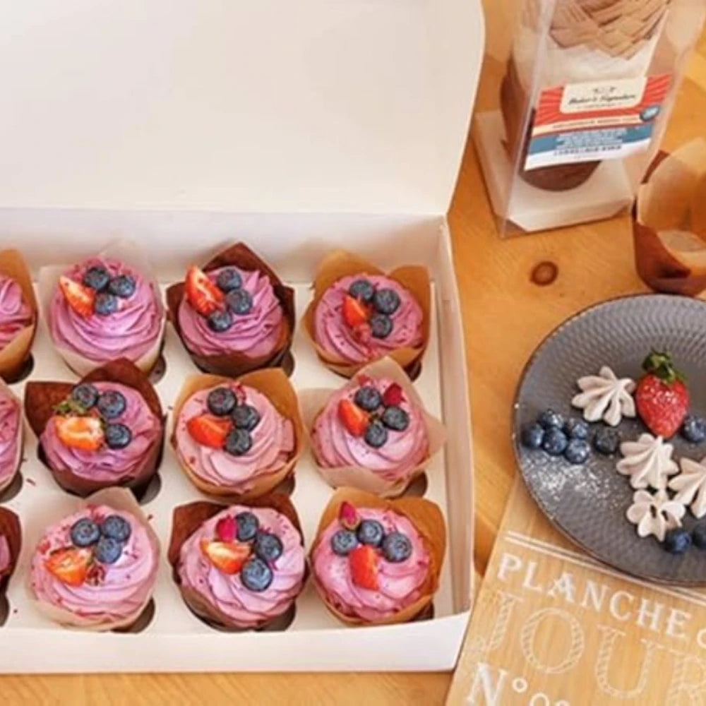 Newspaper Style Baking Cup Cupcake Liners Elegant Cupcake Wrapper Molde For Wedding Birthday Party  2