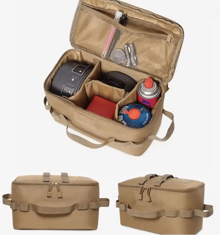 CampGear Large Capacity Camping Gas Tank Storage Bag Tool Organizer 3