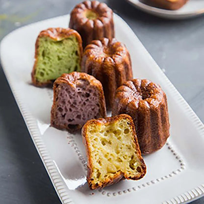 Silicone Canele Mold Mini Nonstick Canneles Cake Pan For Mousse Fondant Muffins DIY Baking Tray  Ki 3