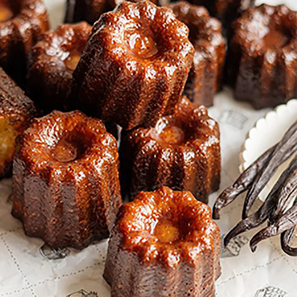 Silicone Canele Mold Mini Nonstick Canneles Cake Pan For Mousse Fondant Muffins DIY Baking Tray  Ki 4