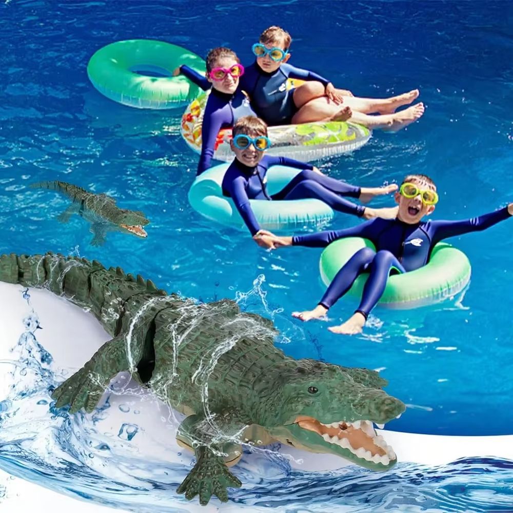 Remote Control CrocodileHead Electric Boat For Pool And Pond 1