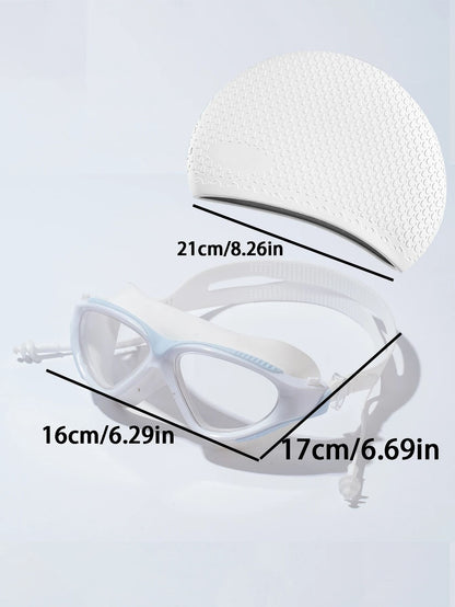 Professional Anti Fog Swimming Goggles With UV Protection For Adults 5