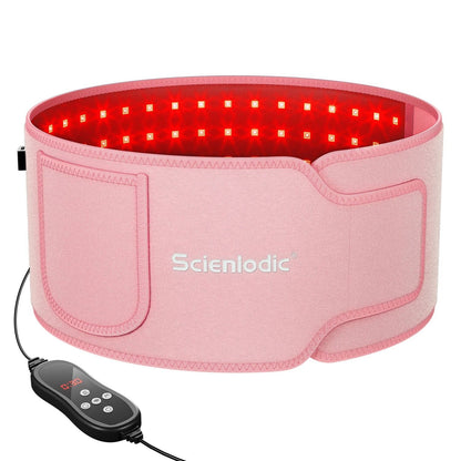 Red Light Therapy Belt with 100 LEDs for Waist and Back Pain Relief