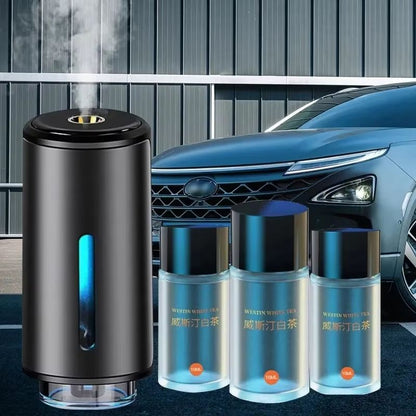 Electric Car Vent Essential Oil Diffuser with Aromatherapy Mist and Night Light