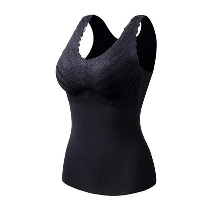Womens Velvet Thermal Tank Top For Winter Warmth And Slim Fit Comfort 1