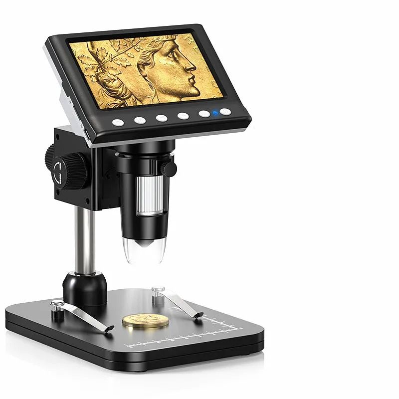 Digital Coin Microscope With 43 Inch Screen And 1000X Zoom For Soldering And Inspection 6