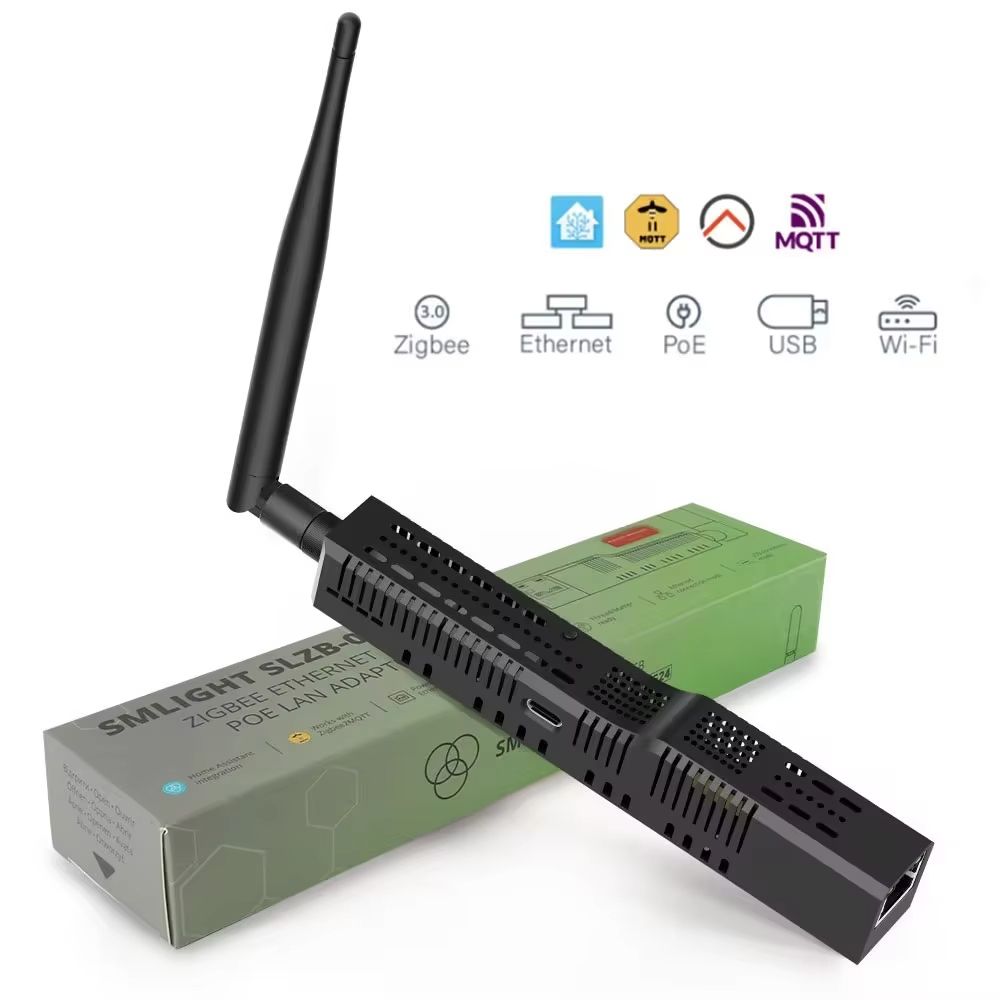 SMLIGHT SLZB 06 Zigbee Gateway With PoE Ethernet WiFi USB For Home Assistant And Zigbee2MQTT 10