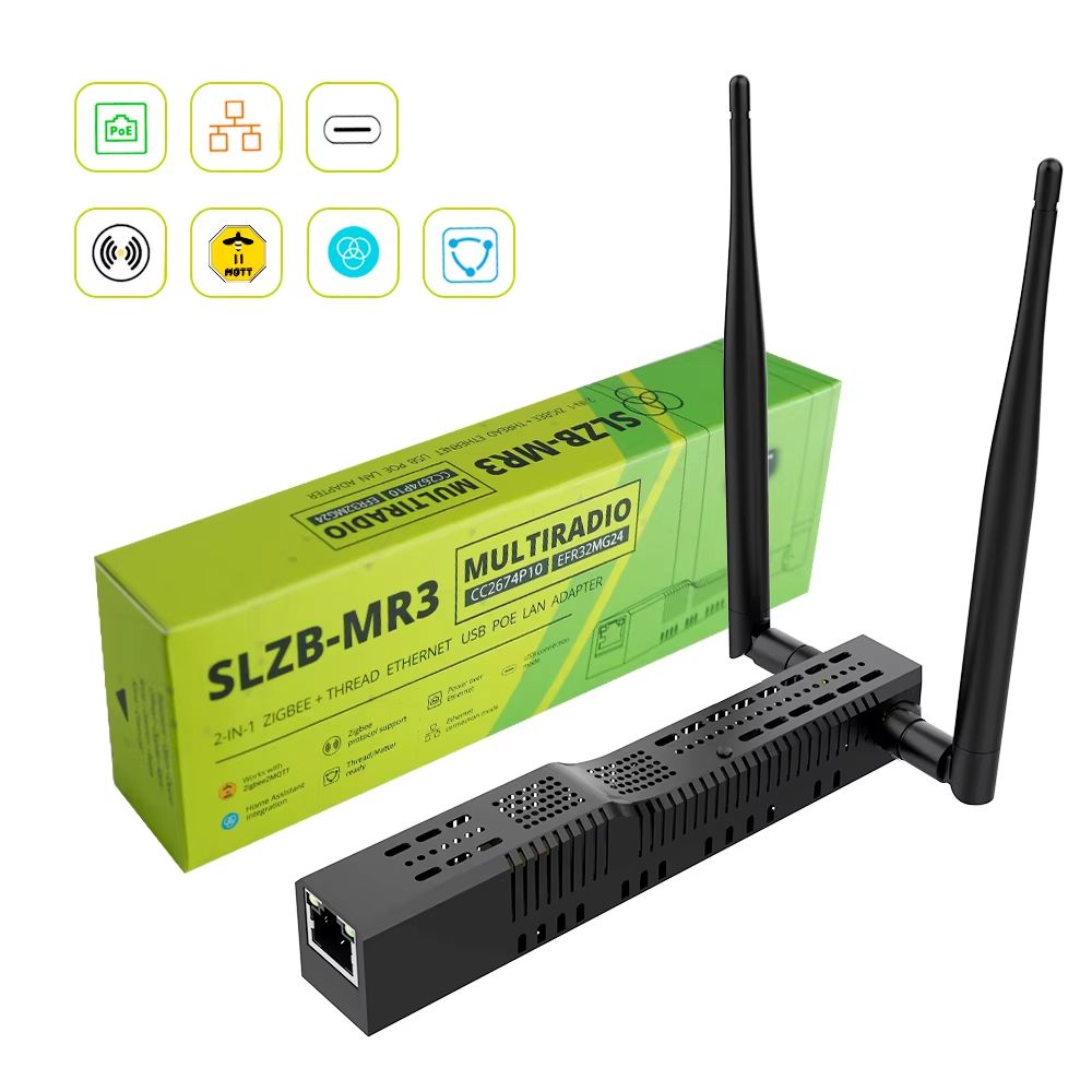 SMLIGHT SLZB 06 Zigbee Gateway With PoE Ethernet WiFi USB For Home Assistant And Zigbee2MQTT 13