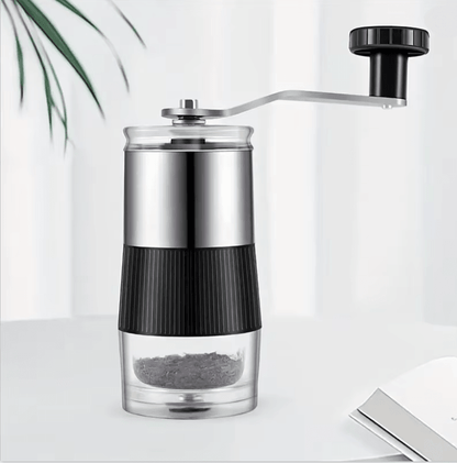 BrewGo Mini Hand Coffee Grinder Stainless Steel Ceramic Core Manual Grinder