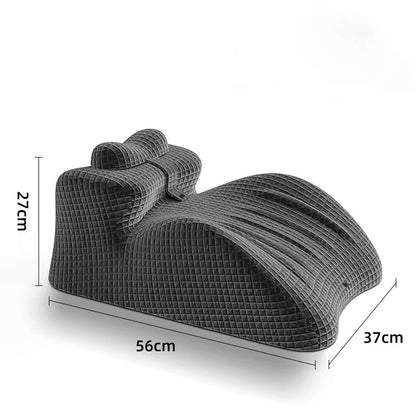 Orthopedic Memory Foam Lumbar Support Pillow  MultiFunctional Back And Body Cushion For Bed Sofa  C 4