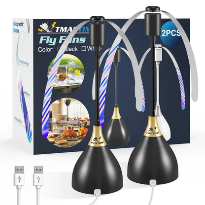 Fly Repellent Table Fans With Soft Blades For Outdoor Dining And Picnics 6