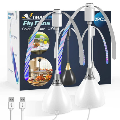 Fly Repellent Table Fans With Soft Blades For Outdoor Dining And Picnics 7