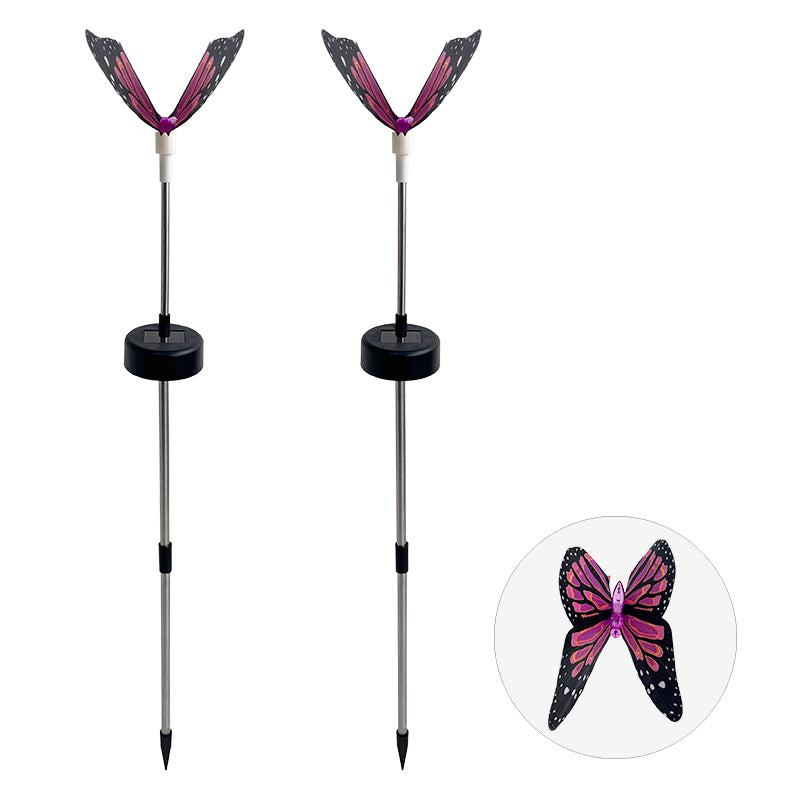 Solar Butterfly LED Outdoor Lights For Yard Courtyard Landscape Lighting Garden Villa Lawn Park Hom 6