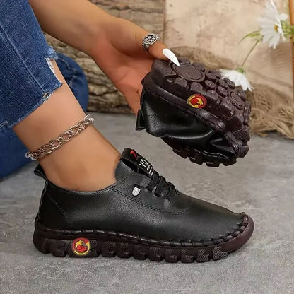 ComfortFit ThickSoled Fashion Sneakers  Breathable Outdoor Loafers For Women With National Style De 2