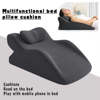 ErgoNest Multifunctional Sleeping Pillow – Adjustable Support Cushion for Bed, Reading, and Relaxation