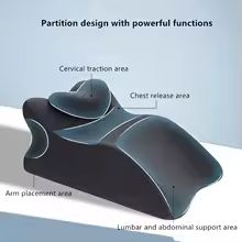 ErgoNest Multifunctional Sleeping Pillow  Adjustable Support Cushion For Bed Reading And Relaxation 2
