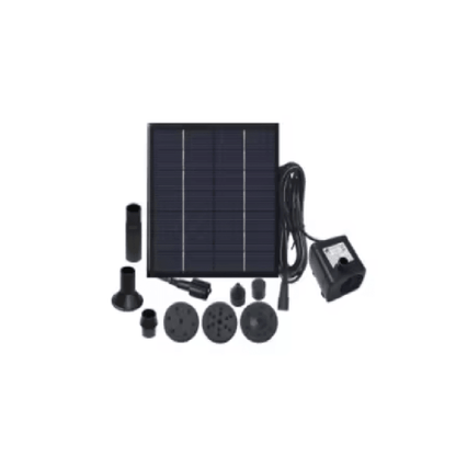 SunWave Solar Fountain Pump Kit With 6 Nozzles For Garden Bird Bath Pond 2