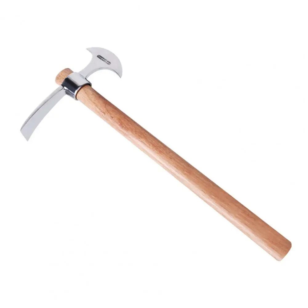 Double Headed Pickaxe With Wooden Handle For Gardening And Soil Loosening 8