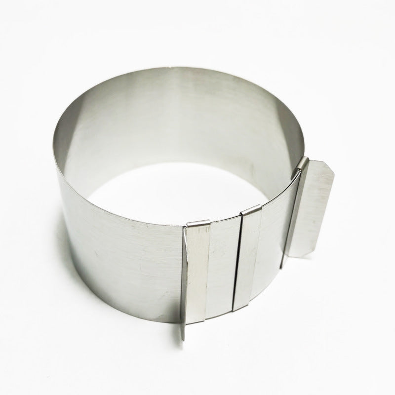 Premium Stainless Steel Telescopic Mousse Ring Mold Adjustable Cake Ring 1630cm With Rustproof Desi 4