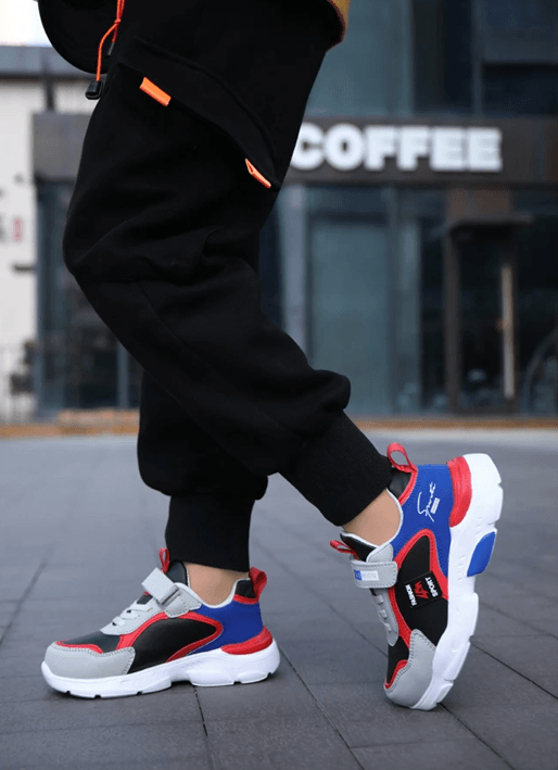 SportEase Breathable Lightweight Sneakers For Boys Kids Running Outdoor Shoes 2