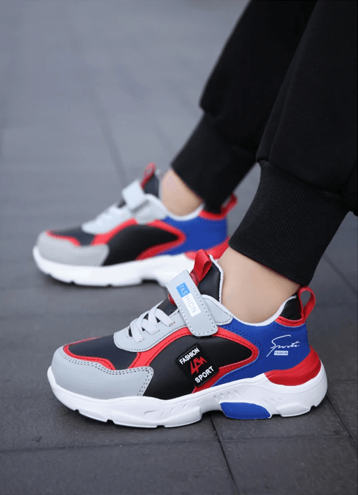 SportEase Breathable Lightweight Sneakers For Boys Kids Running Outdoor Shoes 3
