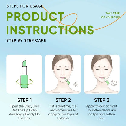 Lip Aloe Balm Nourishing Refreshing Hydrating And Moisturizing Preventing Cracking And Repairing Ge 3