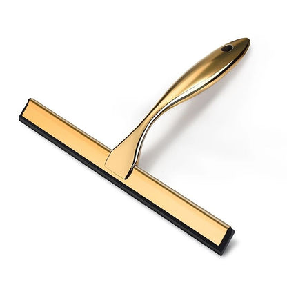 Stainless Steel Shower Squeegee With Hook For Glass Doors And Mirrors 2