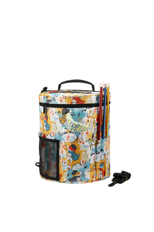 Looen Styles Yarn Knitting Bag DIY Needle Arts Craft Holder Crochet Tote Organizer  Storage Bag For 3