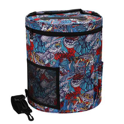 Looen Styles Yarn Knitting Bag DIY Needle Arts Craft Holder Crochet Tote Organizer  Storage Bag For 2