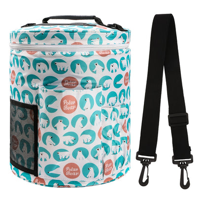 Looen Styles Yarn Knitting Bag DIY Needle Arts Craft Holder Crochet Tote Organizer  Storage Bag For 5