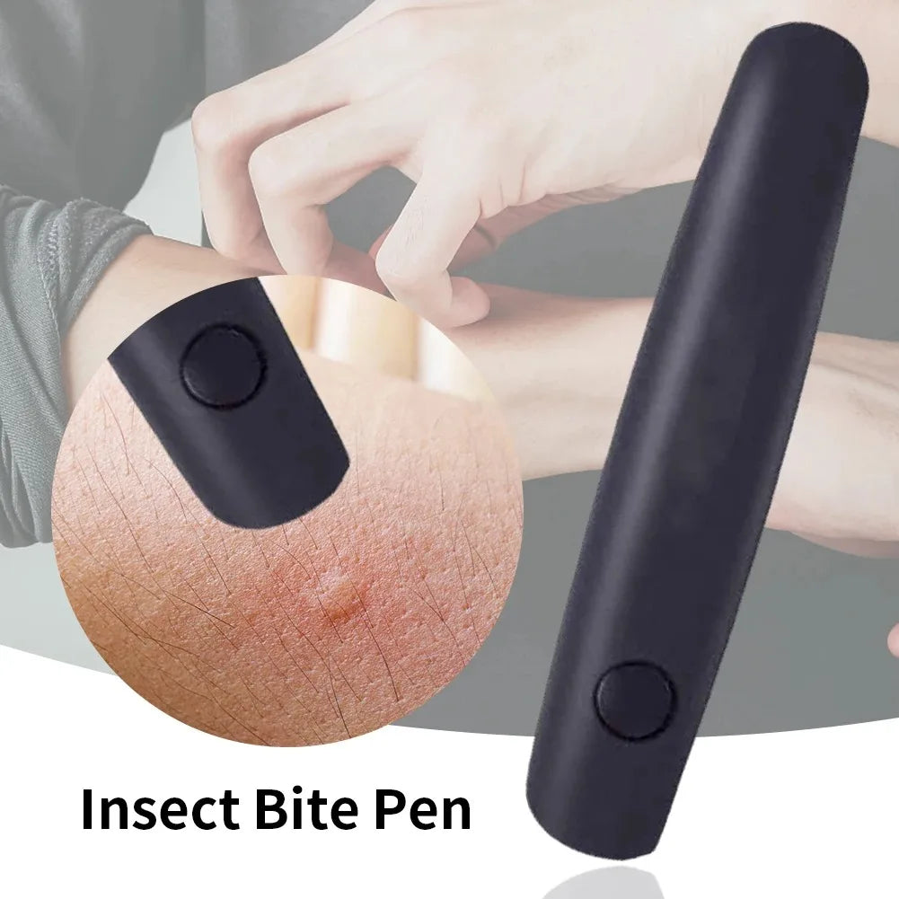 Electronic Mosquito Bite Pen Relief Burning Pain & Swelling Relieve Stings Pen Mosquito Against Portable Tool