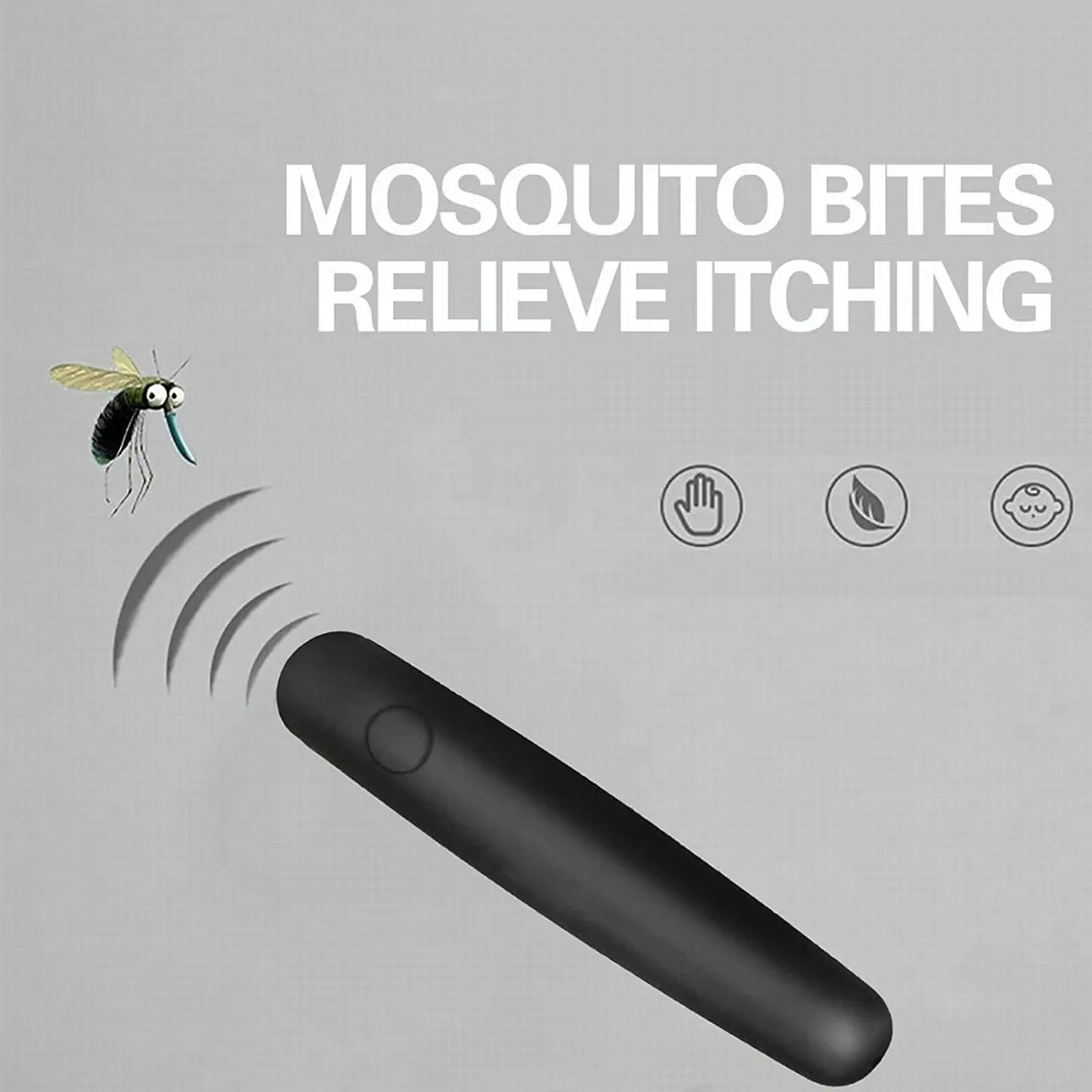Electronic Mosquito Bite Pen Relief Burning Pain & Swelling Relieve Stings Pen Mosquito Against Portable Tool
