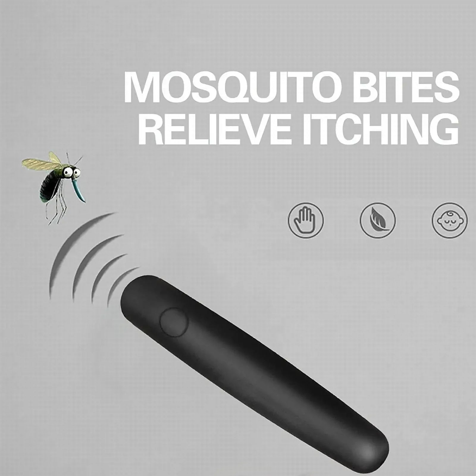 Electronic Mosquito Bite Pen Relief Burning Pain & Swelling Relieve Stings Pen Mosquito Against Portable Tool