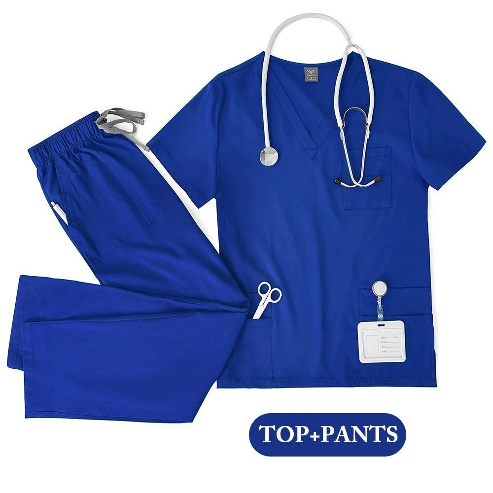 Unisex Medical Scrub Set For Doctors Nurses Dentists And Clinical Professionals 11
