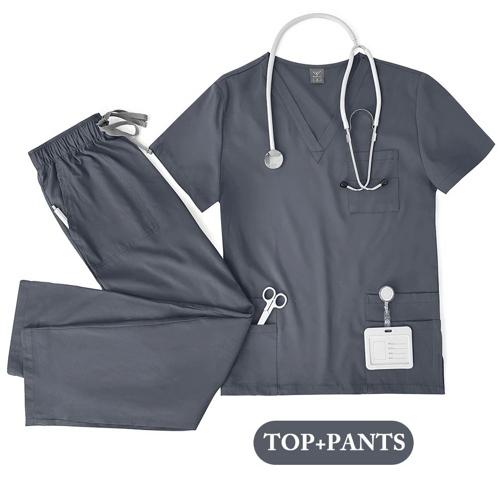 Unisex Medical Scrub Set For Doctors Nurses Dentists And Clinical Professionals 5