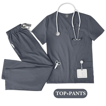 Unisex Medical Scrub Set For Doctors Nurses Dentists And Clinical Professionals 5