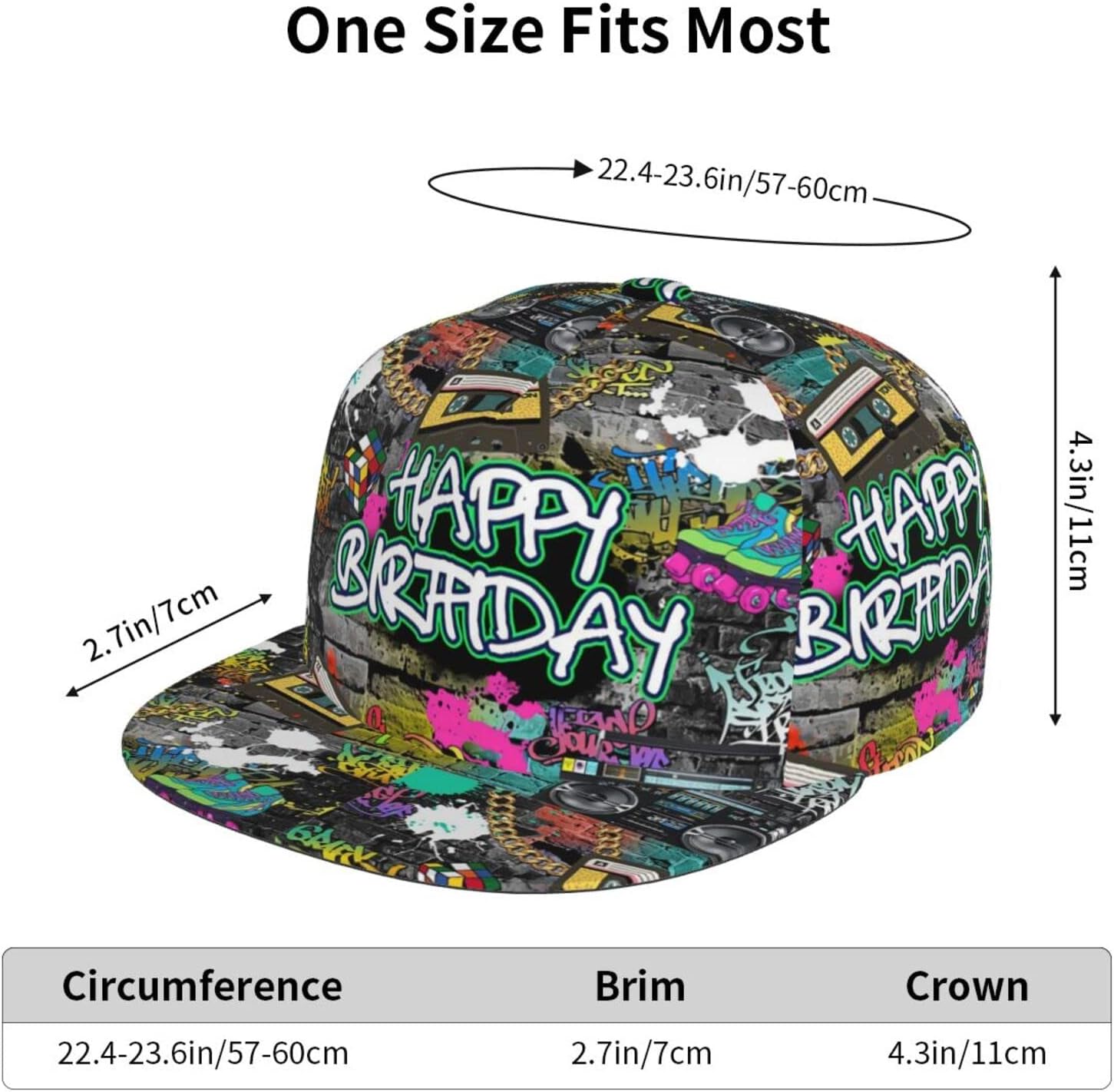 Funny Its My Birthday Baseball Hat for Men and Women, Adjustable Birthday Girl Cap, Party Gift Hat