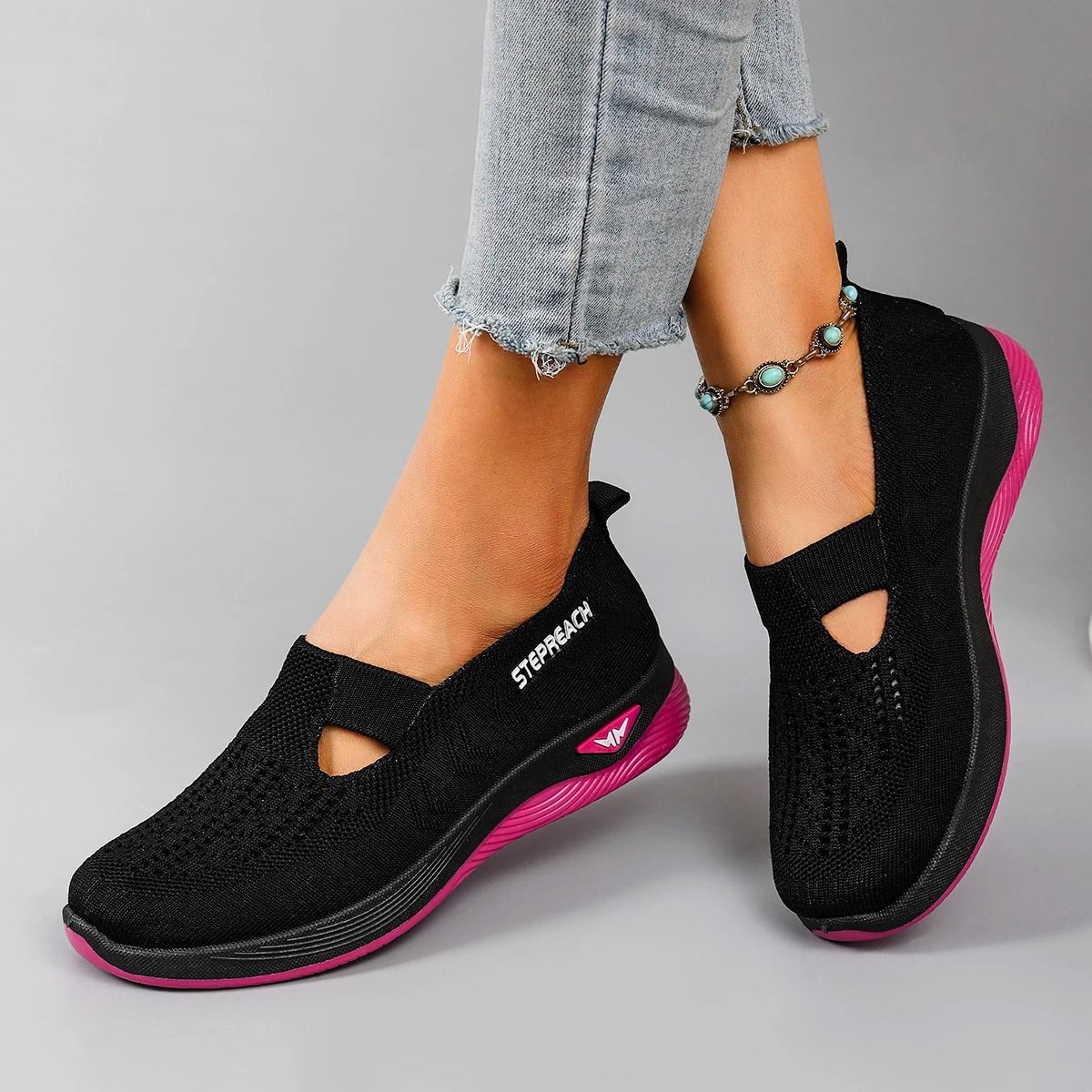 Breathable Mesh Casual Sneakers For Women 7
