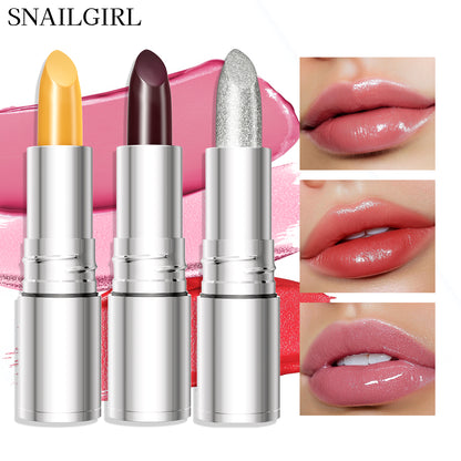 Temperature Color Changing Glitter Lipstick Waterproof, Long Lasting Moisturizing Lip Tint, Sexy Lips Makeup